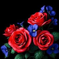 THE CREATOR - rosesRred&violetsRblue