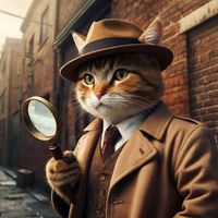 Kuma - Detective Cat on the Case!