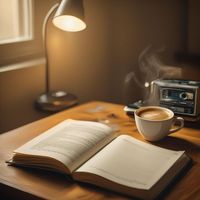 Ling Guang Realm - Yellow Desk Lamp for Night Reading