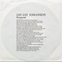 Jay-Jay Johanson - Paranoid (Edit)