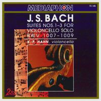 Klaus-Peter Hahn - Bach: Suites for Violoncello Nos. 1-3, BWV 1007-1009