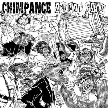 Chimpancé - Split Animal Farm