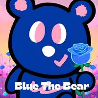 Blue The Bear - Blue Rose