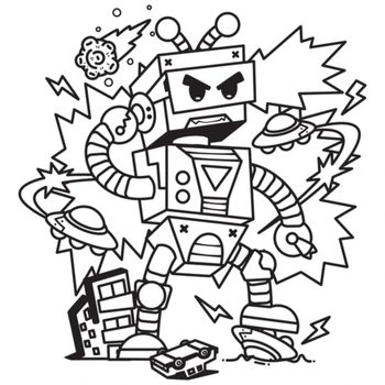 999 - Chaotic robot