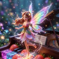 GEKIDEKI - Music Stamp from the Forest Where Fairies Live - Fruit Piano
