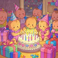 Baby Zoo Fun Time - Happy Birthday To You