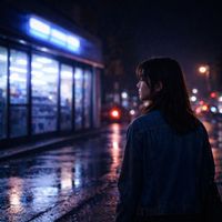 mirror image - コンビニの前で、帰れなくなった夜