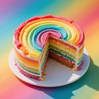 shin - Rainbow Cake