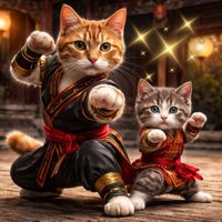 Kuma - Meow Fu Master