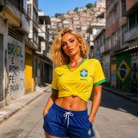 AYLA - Coração verde e amarelo