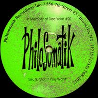 Toru S. - In Memory of Doc Yoko #20: Don't You Want