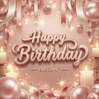 Wish Records - Happy Birthday (Elegant)