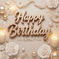 Wish Records - Happy Birthday (Elegant)
