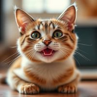 clown - Happy cat