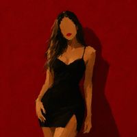 John Miller - Black Dress Red Lips