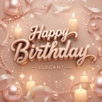 Wish Records - Happy Birthday (Elegant)