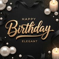 Wish Records - Happy Birthday (Elegant)