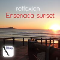 reflexion - Ensenada sunset